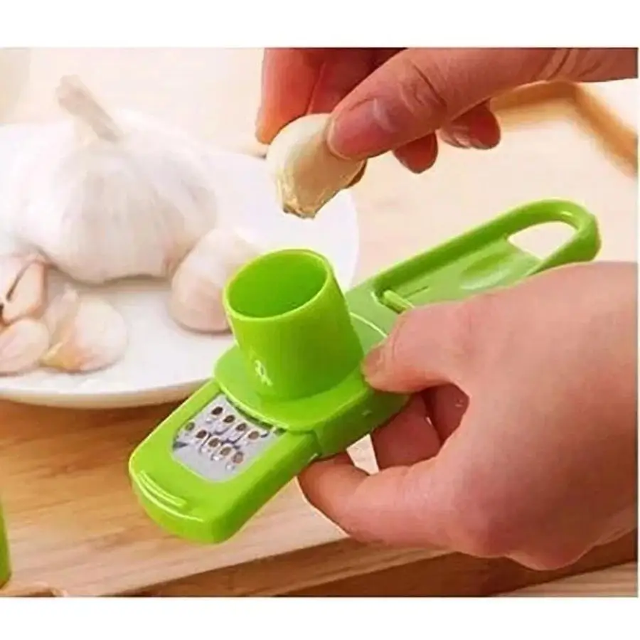 Multifu Creative Garlics Grinder Garlic Paste Garlic Press Household Fruit Vegetable Tools Kitchen Cooking Gadgets Garlic Press