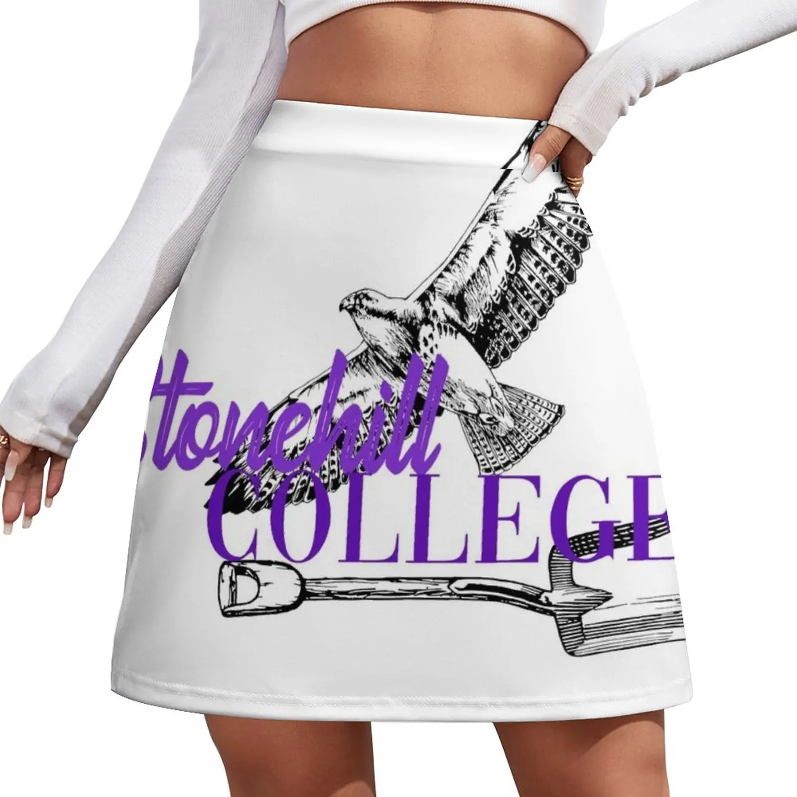 

Stonehill College SkyHawks Mini Skirt skirts for woman women's clothing korea stylish new in external clothes