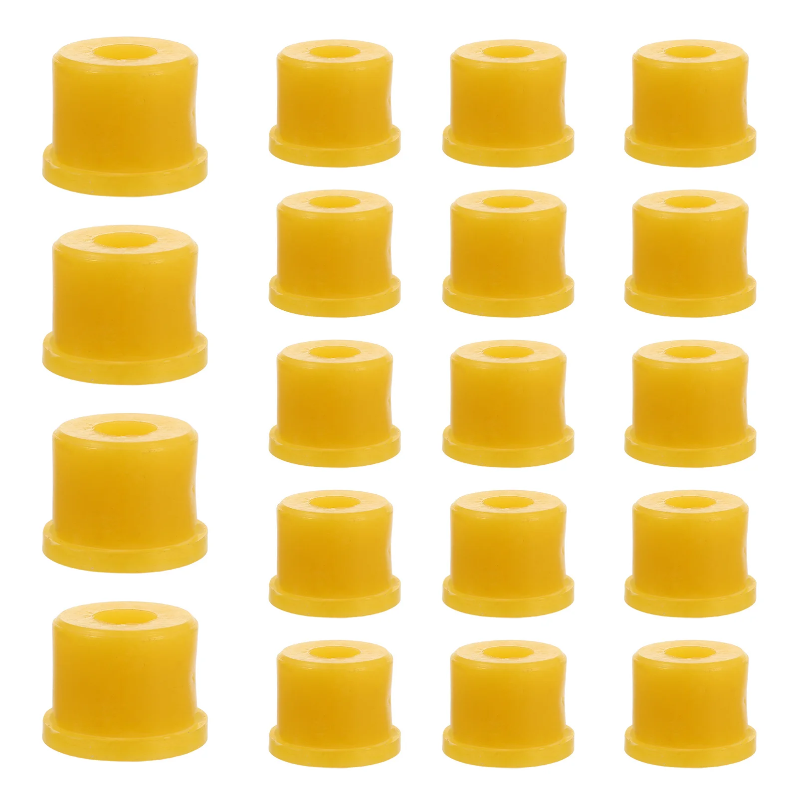 

30pcs Rubber Leaf Spring Bushing Kit: Double Eye Shock Absorption Bushings For Electric Tricycle Motorbike Replacement