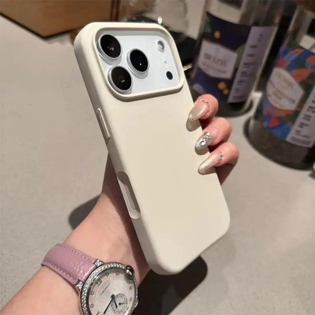 Mehrfarbige Flüssigsilikon Anti-Drop Magnetische Handyhülle Passend für iPhone 17 16 15 14 13 12 11 Pro Max, Speziell für Apple-Nutzer – Detail 4