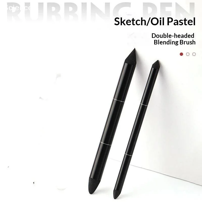 1/2Pcs Double-headed Brush Eraser Pens Double-Headed Sketch Wipe Art Blenders For Detail Shadow Highlight