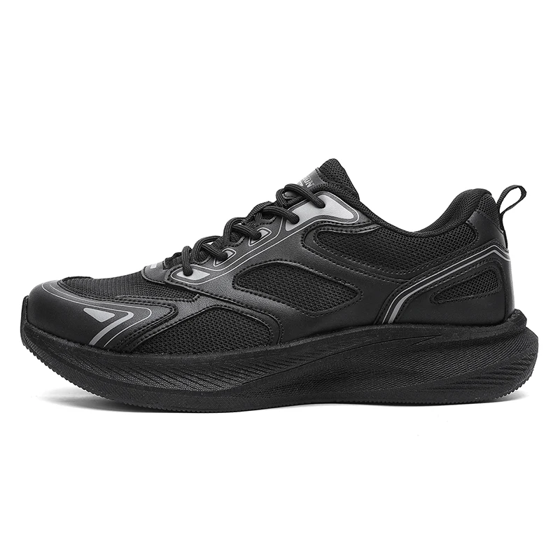 Mens Sports Shoes Mesh Breathable Wide Version Comfortable Daily Jogging Fitness Shoes Outdoor Fashion Lightweight Casual Shoes