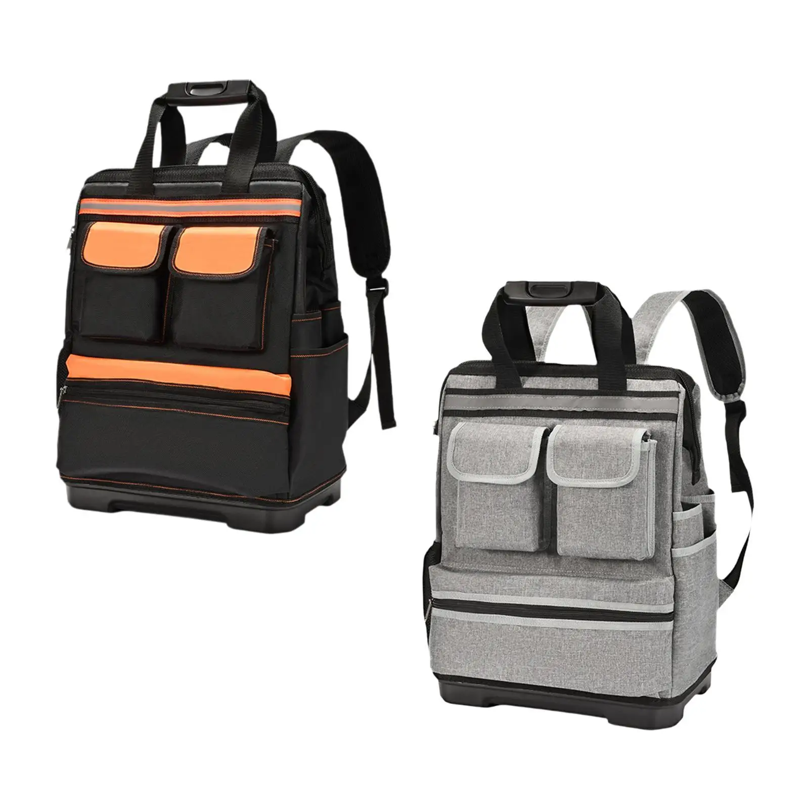 

Рюкзак для инструментов из ткани Оксфорд, прочные сумки для инструментов для обслуживания, многофункциональные сумки для садовых техники, строительства