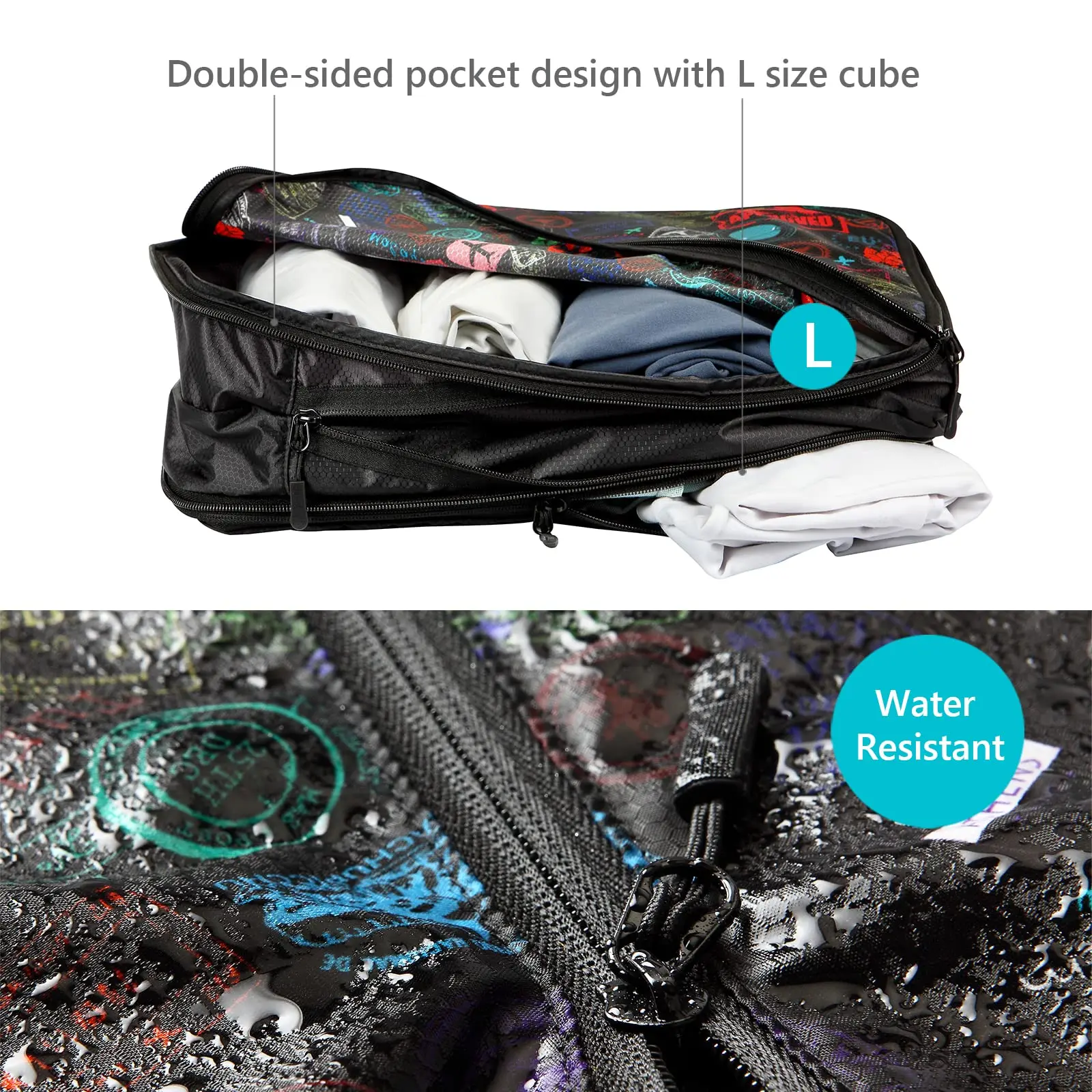 Travel Compression Packing Cubes Shoe Bag Luggage Organizer Accessories Extensible Storage Bags Travel Cubes Foldable Suitcases