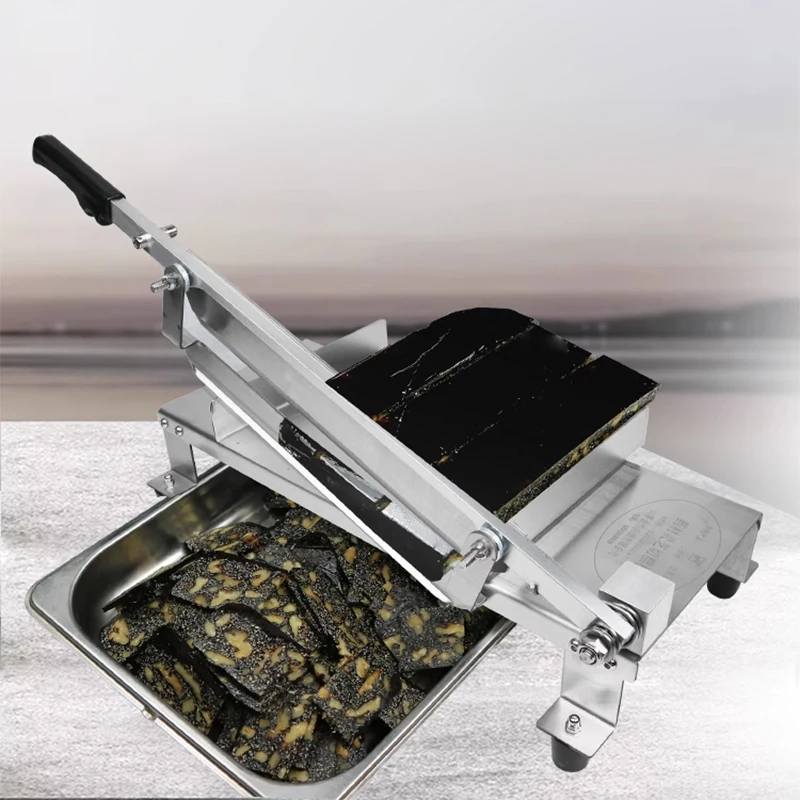 상업용 수동 캔디 커터 누가 퍼지 하드 소프트 캔디 스위트 떡 절단기 30CM/40CM 길이