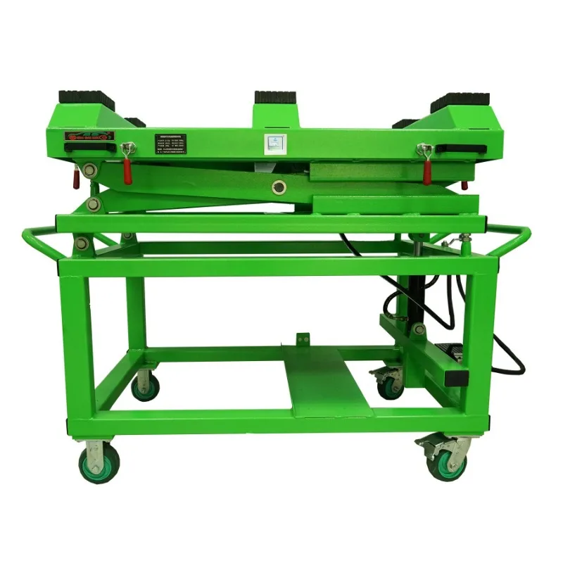 Automobile new energy battery lift electric vehicle battery package disassembly and assembly maintenance platform