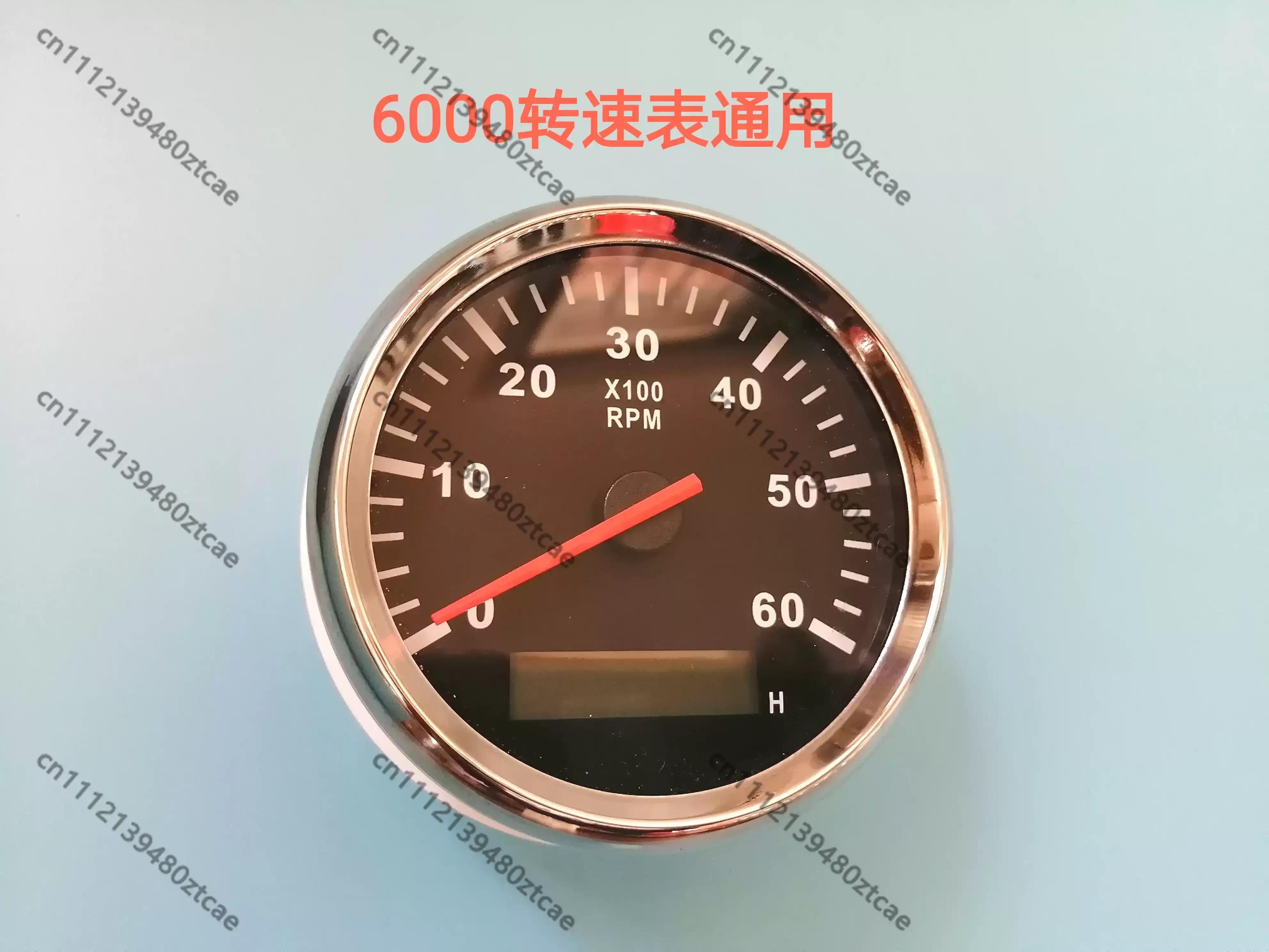 LCD Digital Water Temperature Gauge Universal Refit Meter For Truck Excavator Construction Machinery Diesel Engine Vehicle
