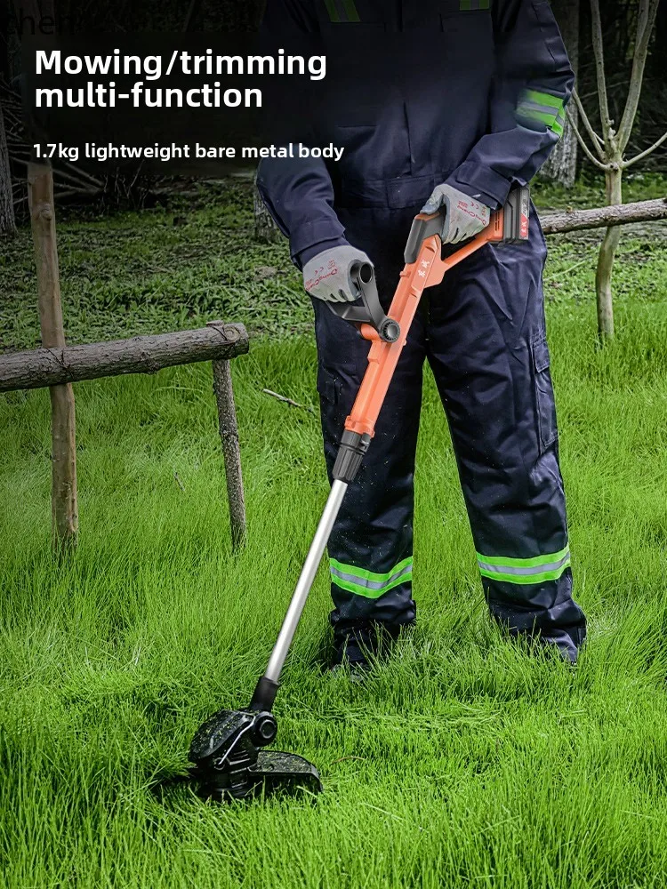HTT brushless electric lawn mower small mowing rechargeable lawn mowing lithium battery lawn mower
