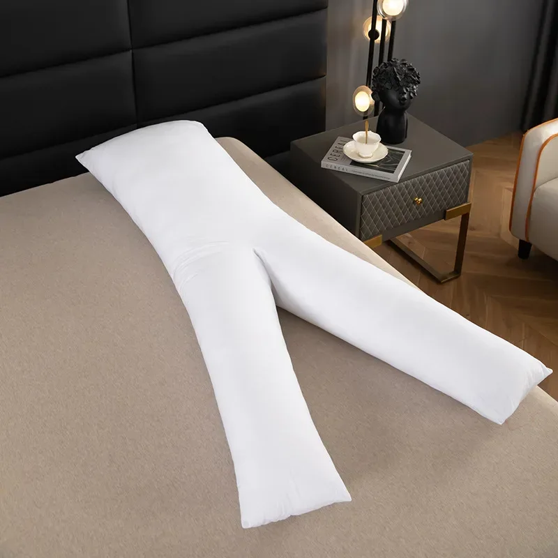 Otaku Split Legs Body Pillow Waifu Pillow Anime Dakimakura with Hole Long Cotton Inner Filling Rectangle Cushion Sleep Insert