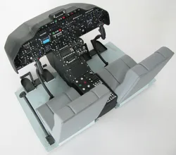 Cockpit Series Doll for 500 Size Scale Helicopter Fuselage Parts