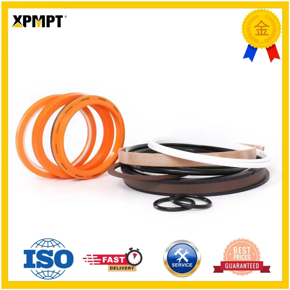 Arm Cylinder Seal Kit - Compatible with LiuGong PC200-5 - 707-99-57200 - Rubber