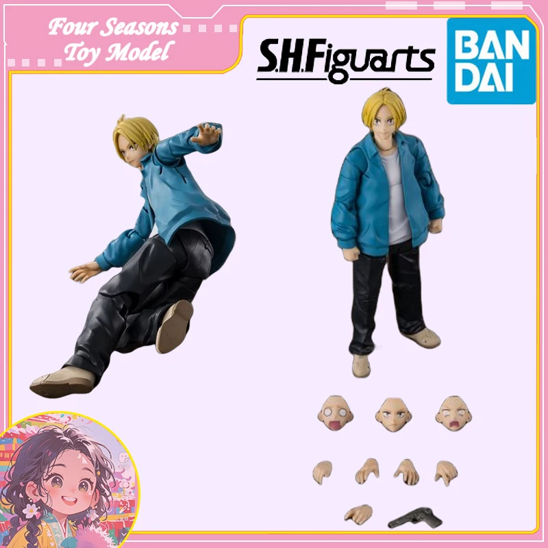 

Fast Shipping Bandai Anime SAKAMOTO DAYS SHF Shin Asakura Original Model Toys Action Figure Collectible Ornaments Children Gift