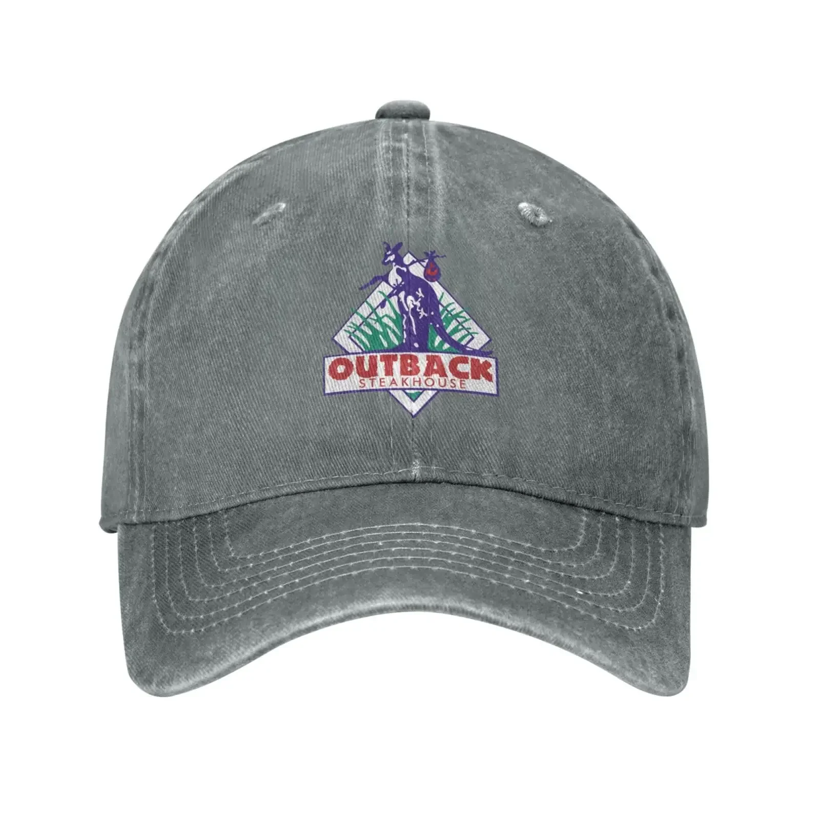 Unisex Outback Steakhouse Kangaroo Cowboy Hat Trucker Dad Gift Adjustable Caps for Man Woman