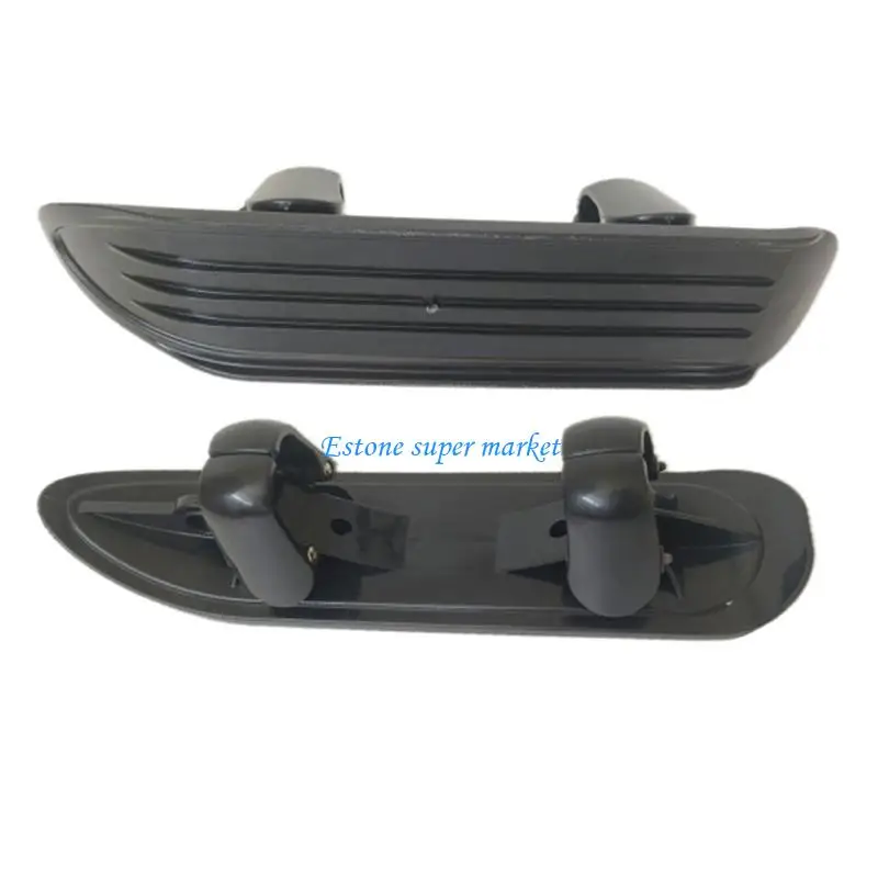 لوح تزلج سهل الانزلاق 090B لعربات الأطفال، استمتع بالتنقل على الثلج، هيكل خفيف الوزن، ميزة التثبيت السريع #5