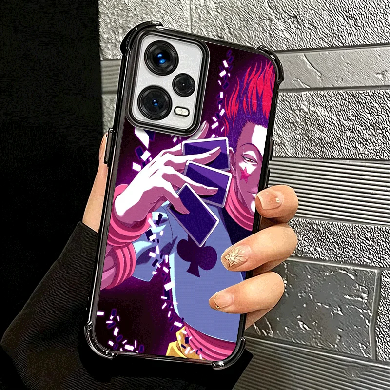 Hunter X-Hunters Hisoka Soft Phone Case For Xiaomi Redmi Note 14 15 Pro Plus 13 12 11S 11T 5G 10 9S 9 Plating Anti-Fall Fundas