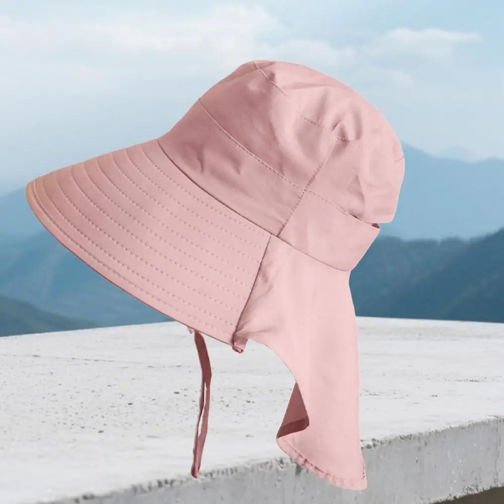 Women Sun Hat with Neck Flap, Wide Brim Packable Beach Hat, UV Protection Hat for Travel Hiking Commuting UV Protection Hat 90