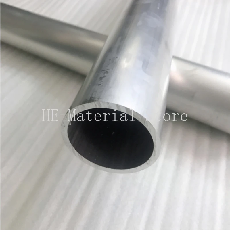 1Pcs Length 100mm 6061 Aluminium Alloy Tube OD 27mm Hollow Round Aluminum Tube ID 8/9/11/14/17/21/23/25mm