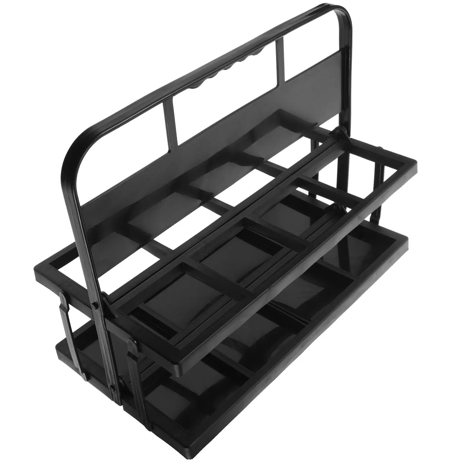 

Portable Handheld Bottle Rack for Coaches Athletes 8-Hole Water Bottle Carrier Sturdy Lightweight Space-Saving Smooth Surface