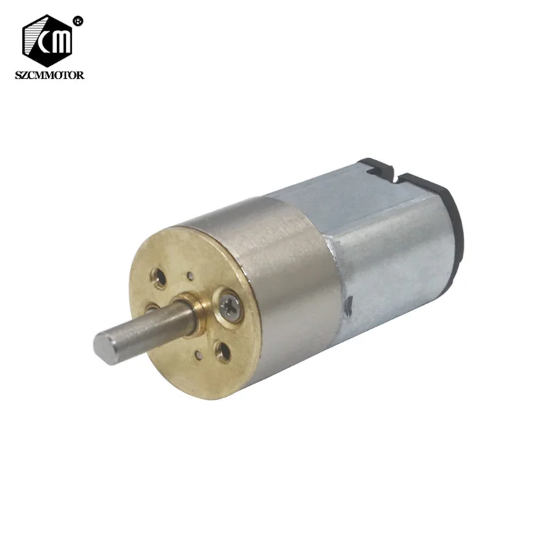 16mm Gearbox 6v-12V 33RPM to 340RPM Permanent Magnet Miniature GearBox Motor for Electric Lock & Mini Printer Micro Geared Motor