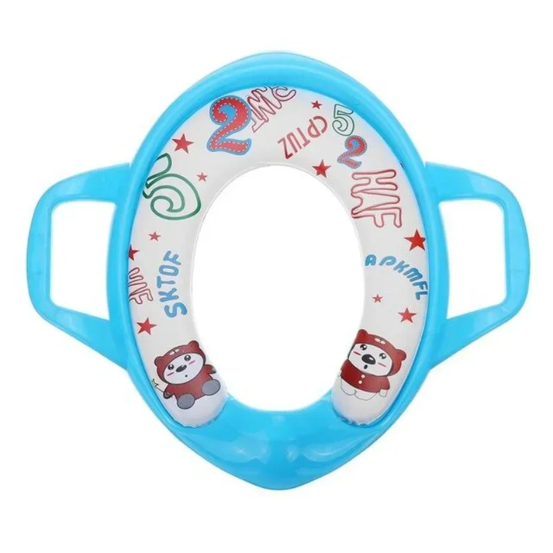 Baby Child Toddler Kids Portable Safety Seats Soft Toilet Training Trainer Potty Seat Handles Urinal Cushion Pot Chair Pad Mat