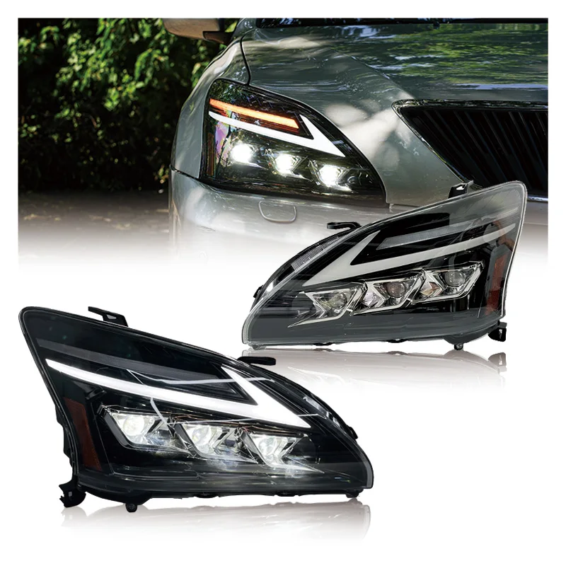 مصابيح LED للرأس لكزس RX 1998-2002 RX330 DRL بدء تشغيل الرسوم المتحركة المتتابعة بدوره الضوء