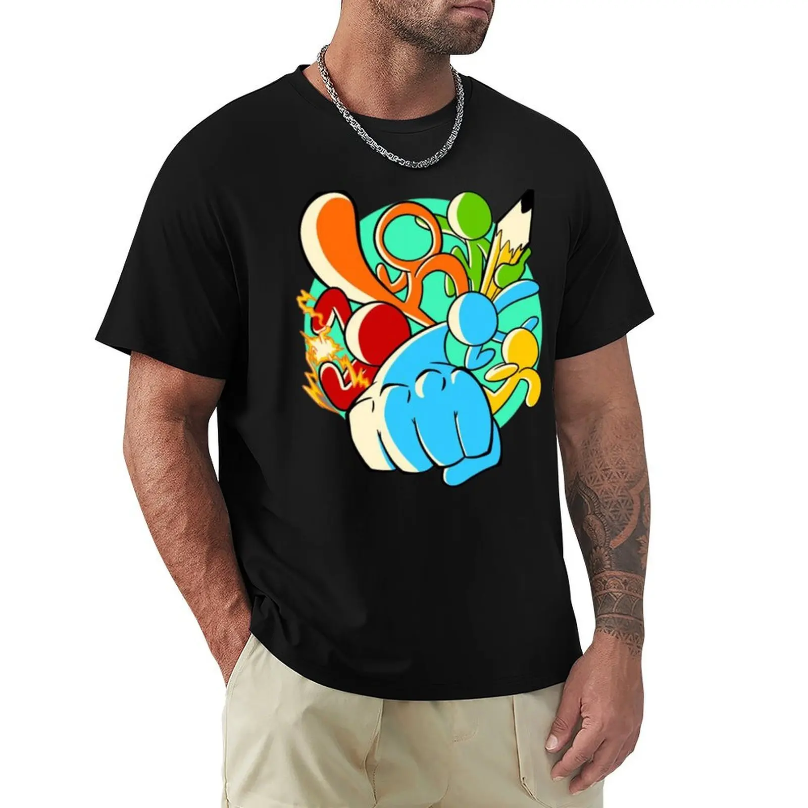 

alan becker T-Shirt sports fans graphic t shirts custom t-shirts topping black t shirts for men