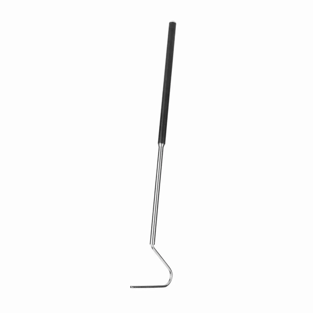 Stainless Steel Reptile Catcher Anti-Slip Handle Ergonomic Handle Extensible Catcher Telescopic Design Animal Capture Tool