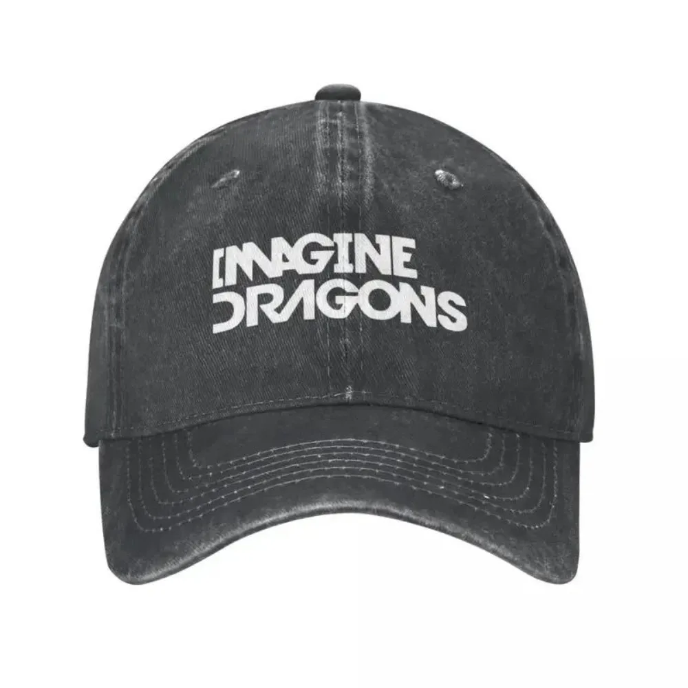 2025 Verano Imagine Dragons Wash Gorras de béisbol Gorro de hip hop para hombres y mujeres Los lavados son perfectos para acampar y usar todos los días