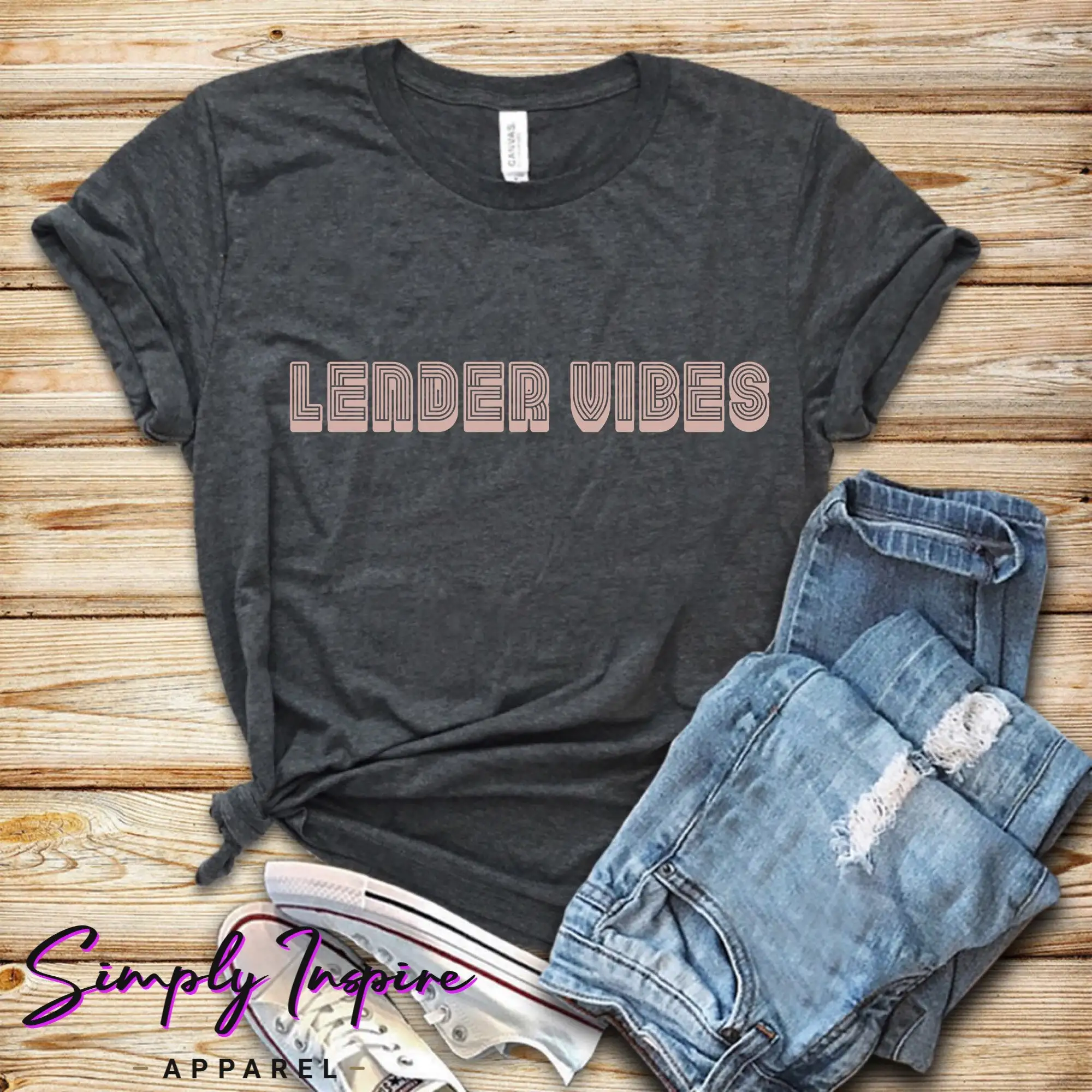 Mortgage Lender T Shirt Broker Loan Officer Real Estate Vibes