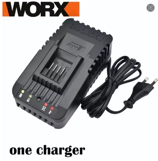 For Worx 20V 6.0/8.0Ah Rechargeable Li-ion Battery WA3551 WA3551  WA3553 WA3641 WX373 WX390 Electric Tool With Charger