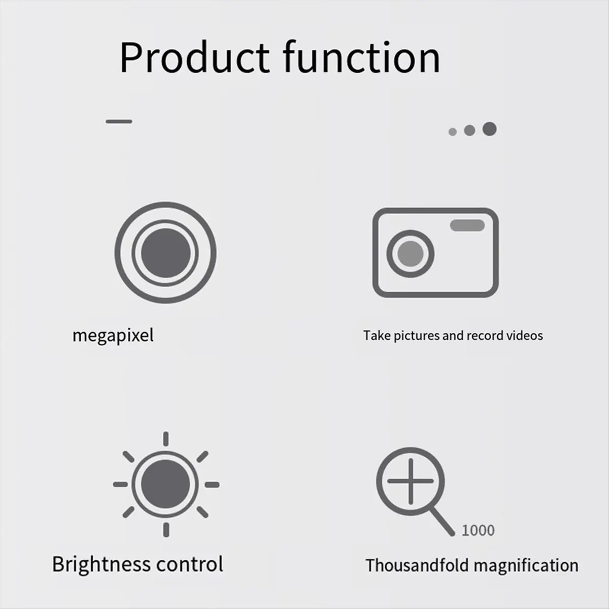 DT38 Wireless Microscope,WiFi USB Digital Handheld Microscope, 50 to 1600x Wireless Magnification 8 LED with Metal Stand