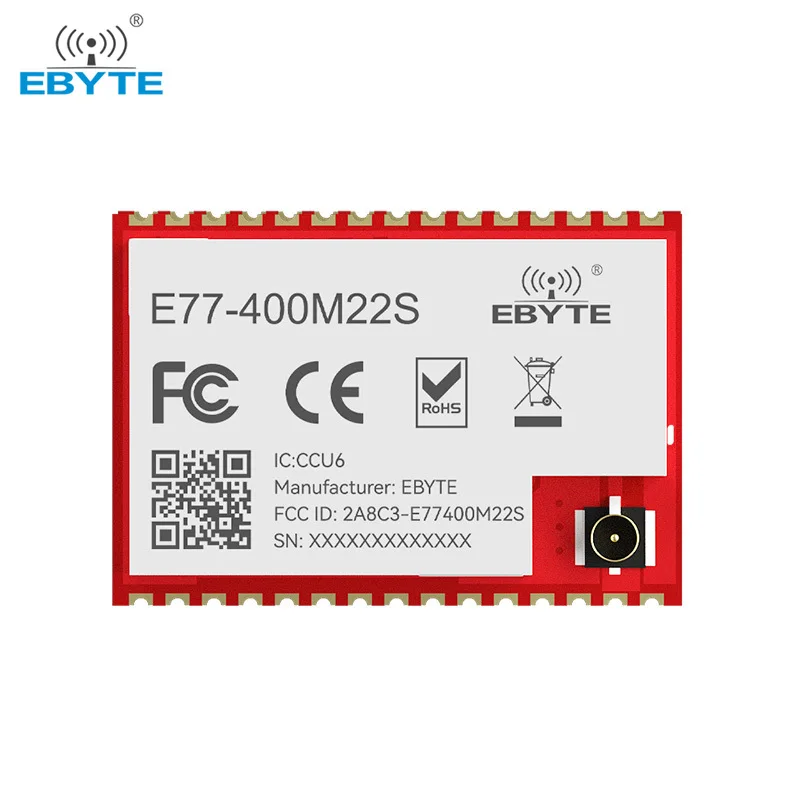 STM32 Wireless Module LoRaWan EBYTE E77-400M22S E77-900M22S 433/915MHz ARM Cortex-M4 Low Power Consumption SoC Module