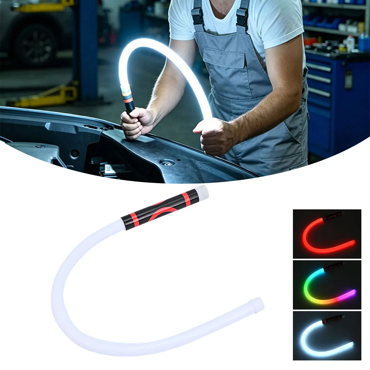 Flexible LED Handheld Light Stick High Lumens LED Flashlight Stick Professional Work Light Portable Tool For Car Repair