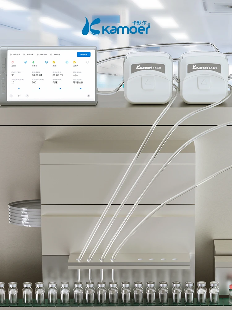 Pompa Peristaltik Kamel KK300 12V Pompa Kecil Pompa Self-priming Pompa Sirkulasi Pompa Air Motor Stepper Kepala Pompa Air