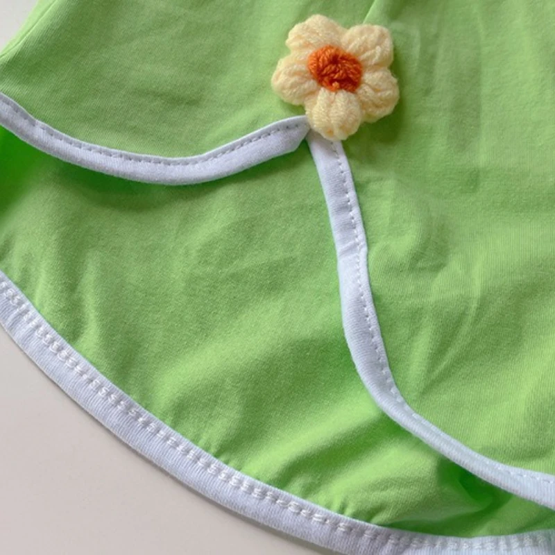 جديد الصيف ملابس الطفل الفتيات ملابس رسمية الأطفال عادية قصيرة الأكمام تي شيرت السراويل 2 قطعة/مجموعة طفل زي الاطفال وتتسابق