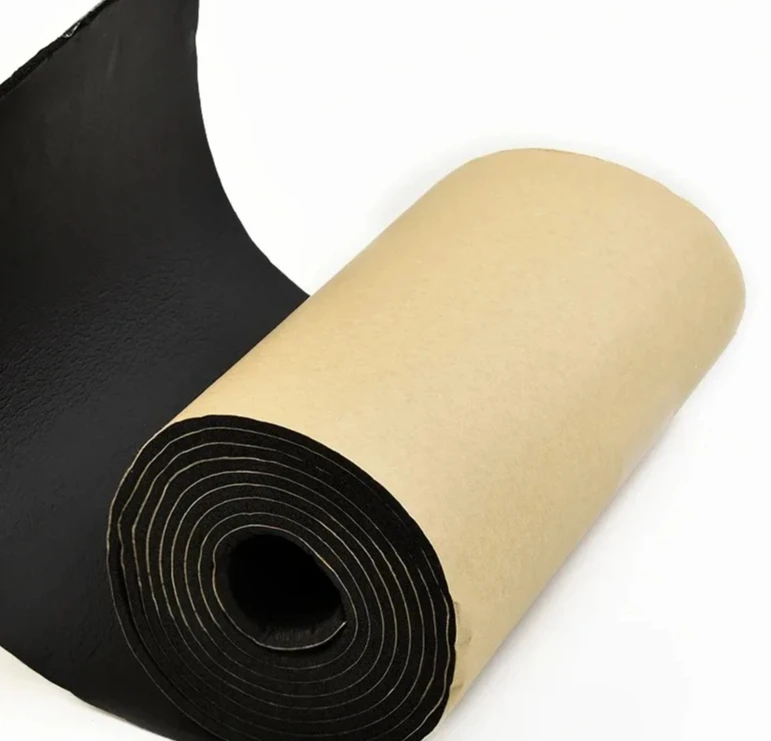 1 لفة 200 سنتيمتر x 50 سنتيمتر 3 مللي متر/6 مللي متر/8 مللي متر لاصق مغلق خلية رغوة صفائح عازلة للصوت المنزل سيارة الصوت العزل الصوتي الحراري