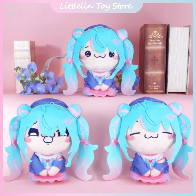 正規品-フリュー-モチピコ-キュート初音ミク-ラブセーラーバージョン-q版ぬいぐるみ15cmトレンドおもちゃ飾りアニメ周辺グッズギフト