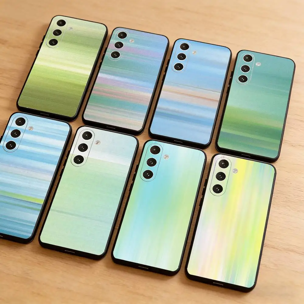 Summer Color Gradient Phone Case for Samsung Galaxy A13 A22 A31 A32 A52 A53 A71 A80 Phone Cover