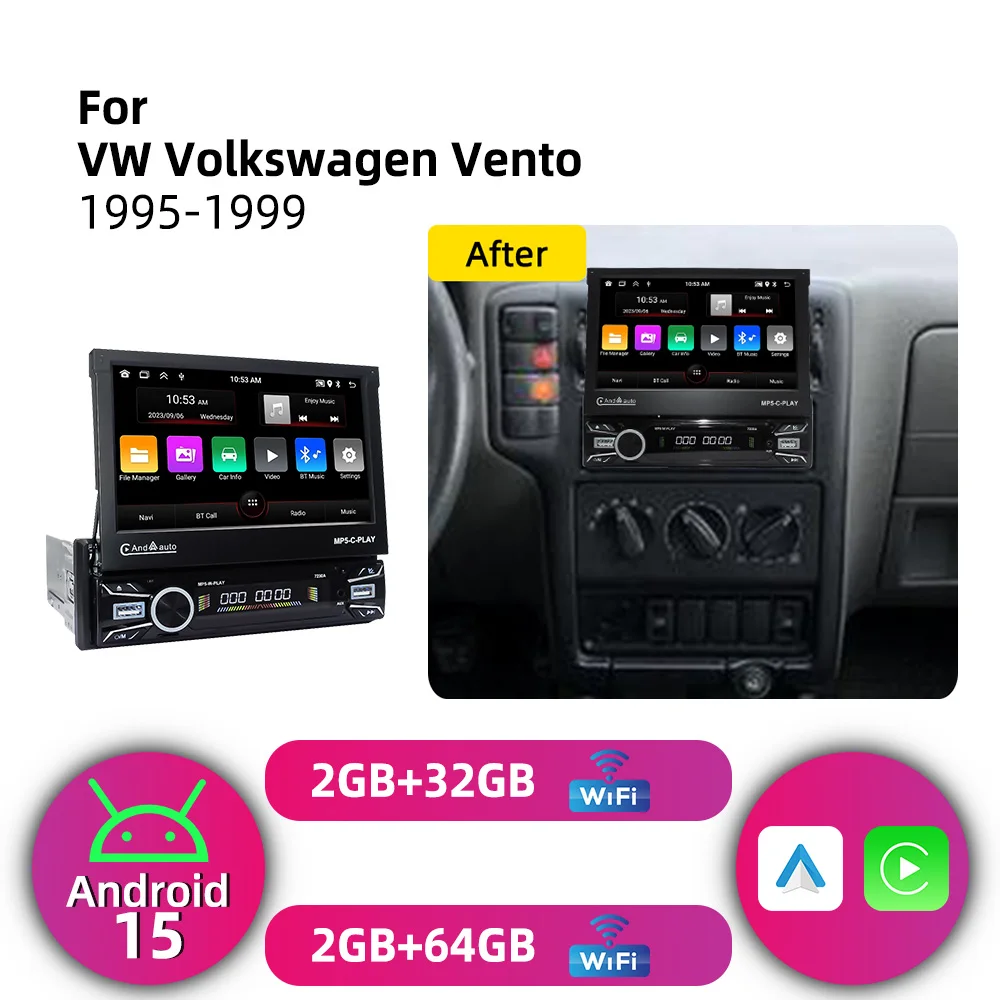 For VW Volkswagen Vento 1995-1999 7
