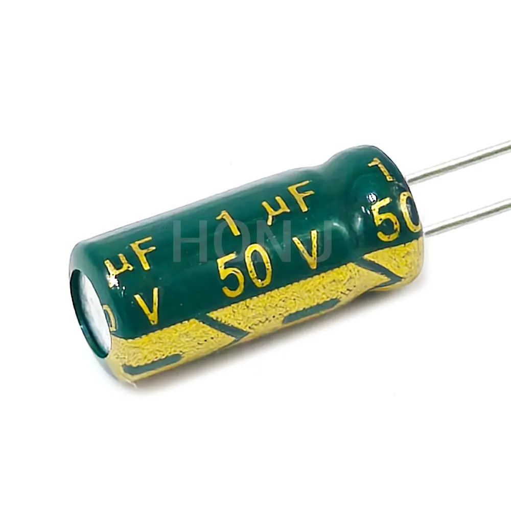 20PCS 50V1uf 5X11mm Aluminum Electrolytic Capacitor 1uf50v 50v 1uf 50V 1mf 50vdc 1MFD 50v1mf 1mf50v ±20%
