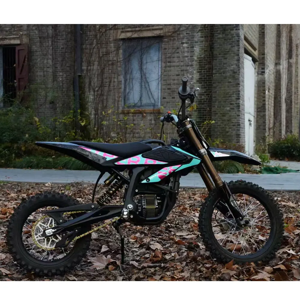 2025 Hyper Bee 5000W Electric Dirtbike Intelligent Power Recovery High Speed 55km/h Child Electric Motorcycle Hyperbee For Kid
