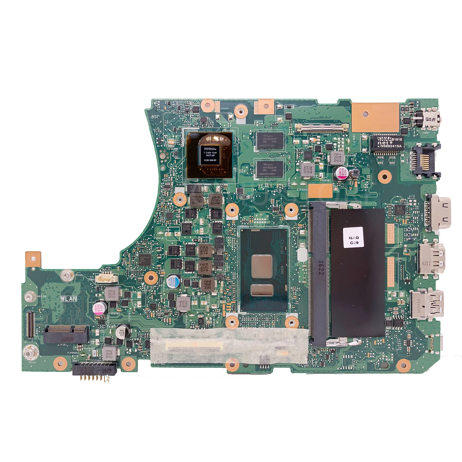 Imagem -03 - Placa-mãe do Portátil para Asus X556uj X556uv X556u X556uq X556urk X556uf A556u X556uqk ok do Teste i3 i5 i7 4gb 8gb Ddr4