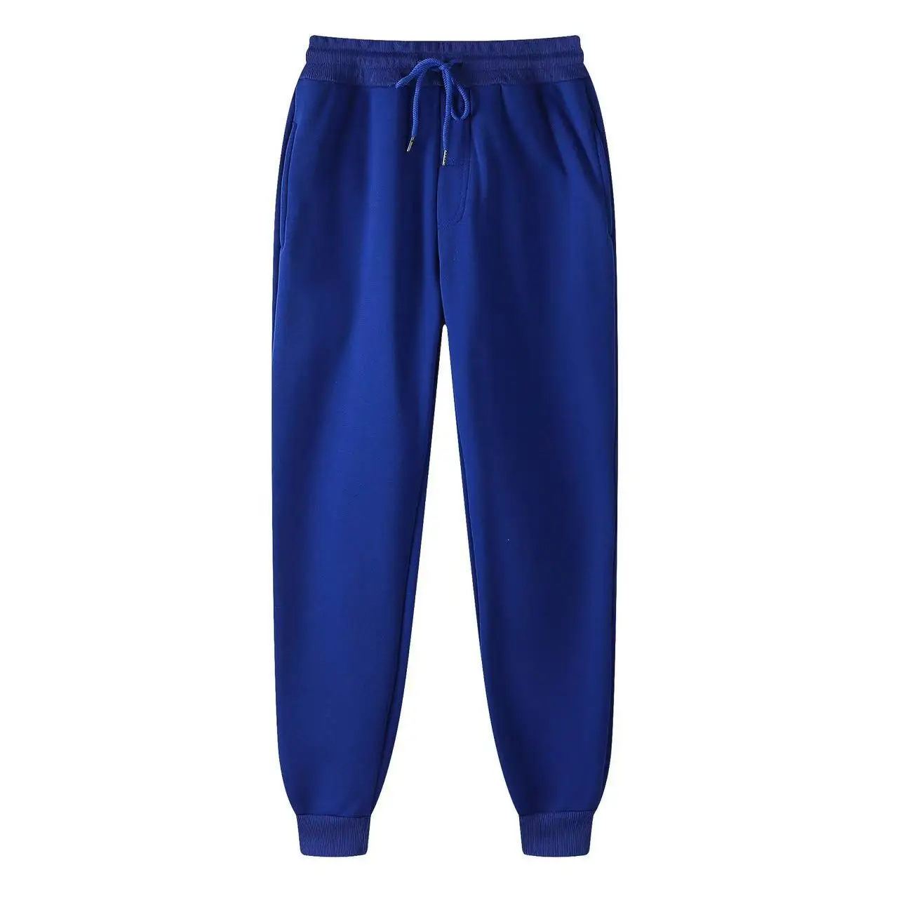 Men's casual pants, autumn and winter solid color sports pants, men's running, jogging, fitness pants, fashionable sports pants