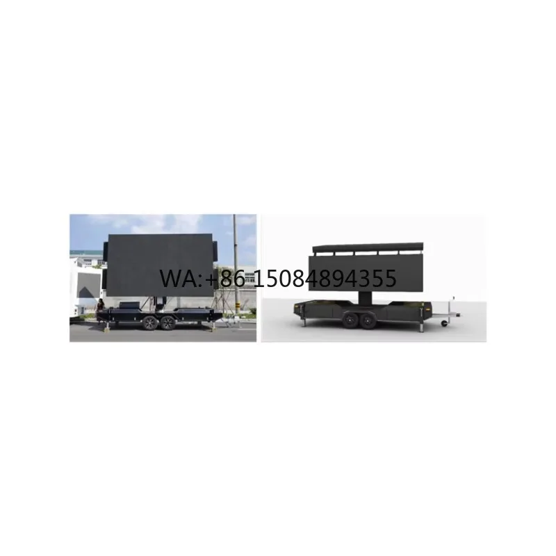 

Energy Saving Solar Power Led Screen 5120*3200mm Trailer LED Screen P5 P6 P8 P10 Portable LED Screen for Outdoor Event
