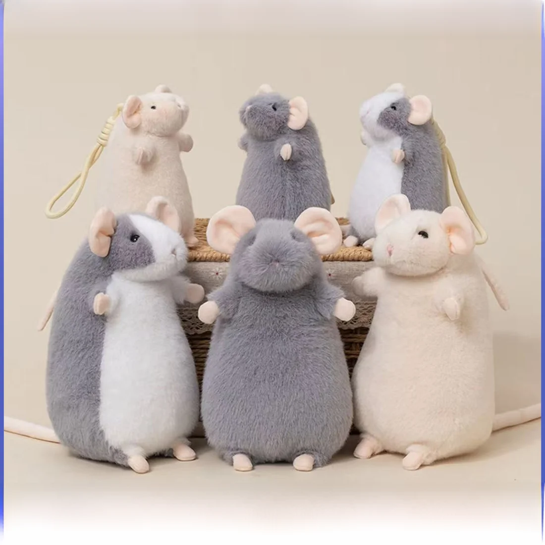 peluche-grigio-a-forma-di-topo-con-ramo-floreale-scoiattolo-decorativo-girevole-a-360-gradi-versione-q-bambola-animale-imbottita-in-cotone-pp