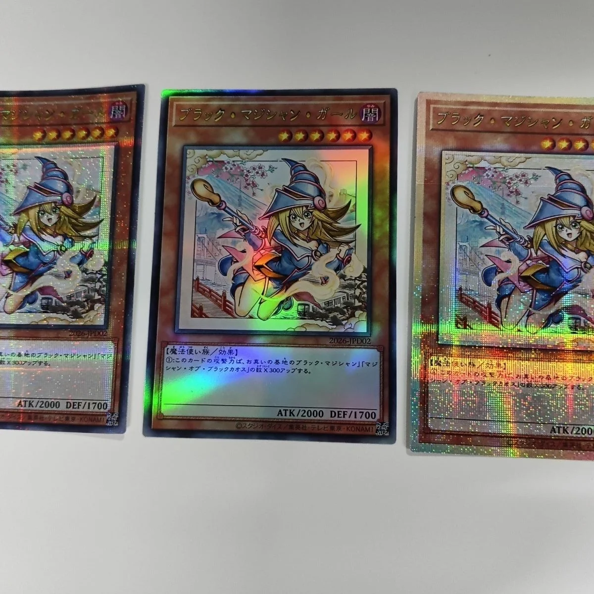 6pcs Yu-Gi-Oh！DIY Illustration Version Blue Eyes Ultimate Dragon Dark Magician PSER Flash Card Monster Reborn Collection Card view 4