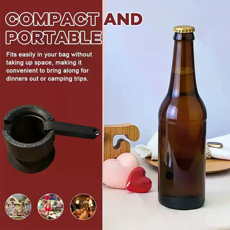 Lever Beer Bottle Opener,Creative Bottlecap Shoot Opener For Different Beer Bottles,Funny Kitchen Gadgets