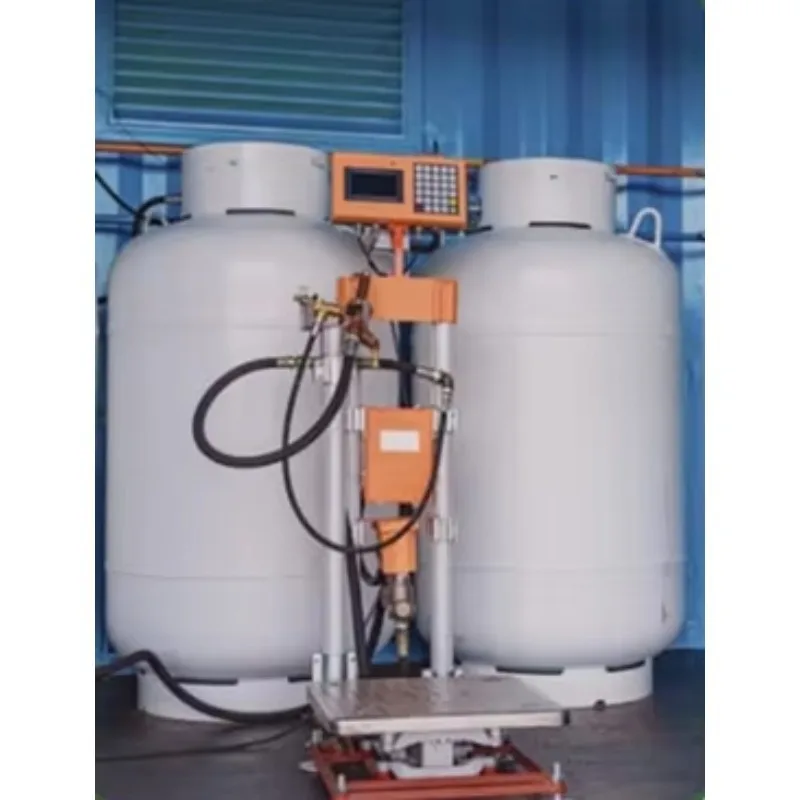 Factory Directly Sale Semi-Automatic 4G Sim Electronic LPG Gas Cylinder Filling Machine Chemical Application Paper Plastic
