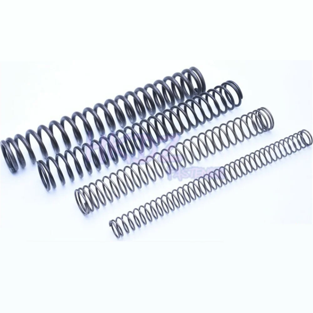 1pc Pressure Spring Y-type Compression Spring 65 Mn Steel Pressure Spring Wire Dia 0.3/0.4/0.5/0.6/0.7/0.8/0.9/1mm Length 305mm