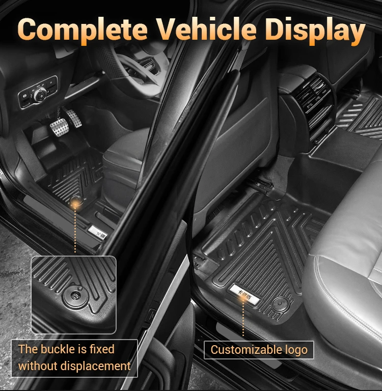 High Quality MPV TPE Car Floor Mats Luxury 7seater 5d All Weather Custom Fit Foot Carpets For Suzuki APV 2005-2025